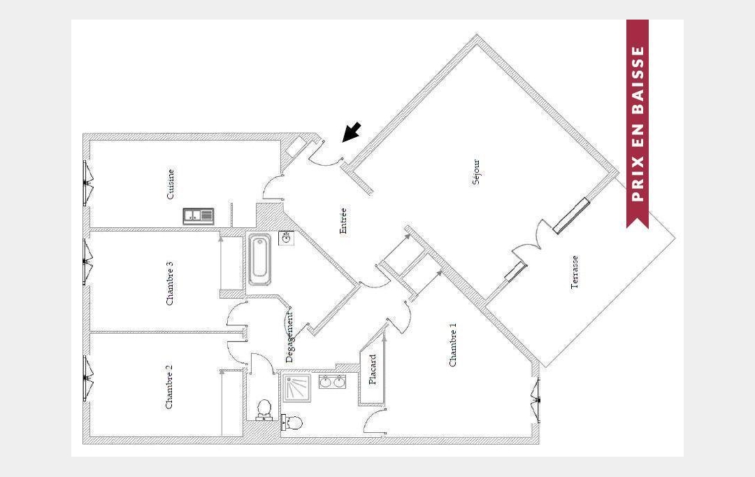 Annonces LATOURDESALVAGNY : Appartement | ECULLY (69130) | 105 m2 | 455 000 € 